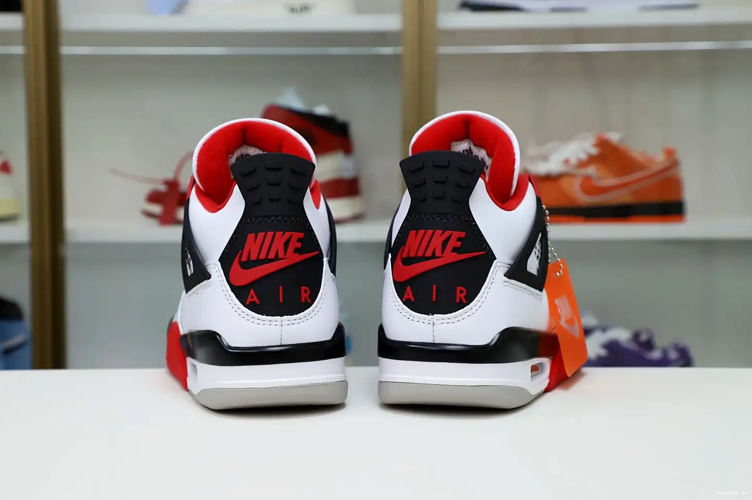 4 RETRO 'FIRE Kimikick RED' JORDAN AIR 2012 0609